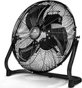 Ventilateur sur pied TRESKO, 50 cm, 3 niveaux, AERSON Ventilateur de Sol 50 cm, 240V, 125W, 154cm