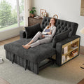 Canapé Yihomfy, télécommande, réglable, pliable, Gris, portable, Espace de Rangement