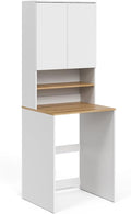 Meuble sur pied, 68 × 88, 2 × 60 cm, Vicco, 68 × 100, 4 × 29 cm, 16 mm, 68 × 88.2cm, Blanc/Artisan, Armoire Machine à Laver Viktor