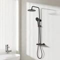 Stanew Système baignoire et douche, 1150 mm, réglable, 200 mm, Thermostat avec Mitigeur Réglable en Hauteur Système de Douche