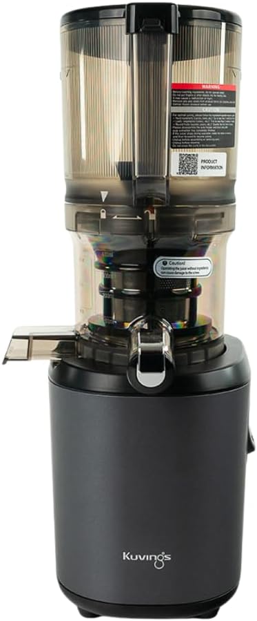 Kuvings Extracteur de jus à vis simple, AUTO6, 1, 7L, 200w, Extracteur de jus AUTO6, Panier 1, 7L, Découpe fruits entiers
