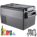VEVOR C-20 Mini réfrigérateur, 220 V, éclairage LED, 12 V, 35 L, 330 ml, 550 ml, 750 ml, 240 V, 24 V, 20 °C, 16 bouteilles, 9 bouteilles
