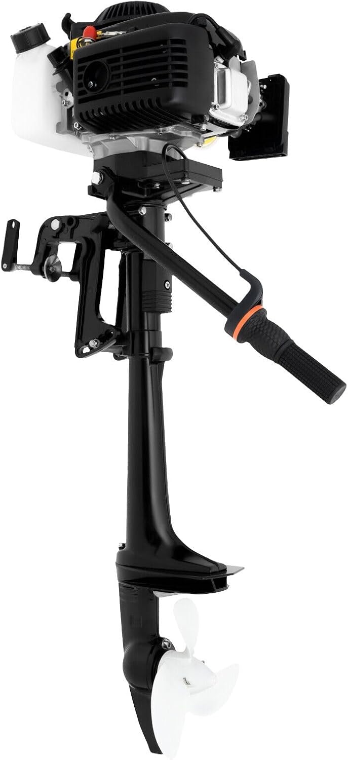Jolre Moteur hors-bord, 5500 tr/min, pour bateaux gonflables, 10, 23 pouces, 2, 9 kW, bateau à refroidissement par air, moteur bateau thermique