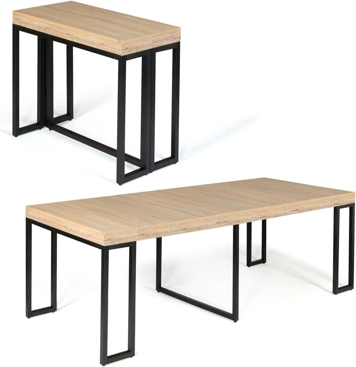Console, 235 cm, IDMarket, 235 × 90 cm, 90 × 45 cm, 3 × 3 cm, 47 cm, 75 cm, 1, 5 cm