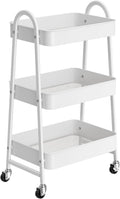 Chariot de rangement, 3 Niveaux, StowBin