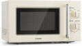 KLARSTEIN Four micro-ondes, 25, 5 cm, 700 W, 25, 6 cm, 1000 W, 5 niveaux, 3 programmes, minuterie, fonction gril, Caroline Micro-ondes