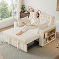 Canapé Yihomfy, télécommande, réglable, pliable, portable, Espace de Rangement, Beige