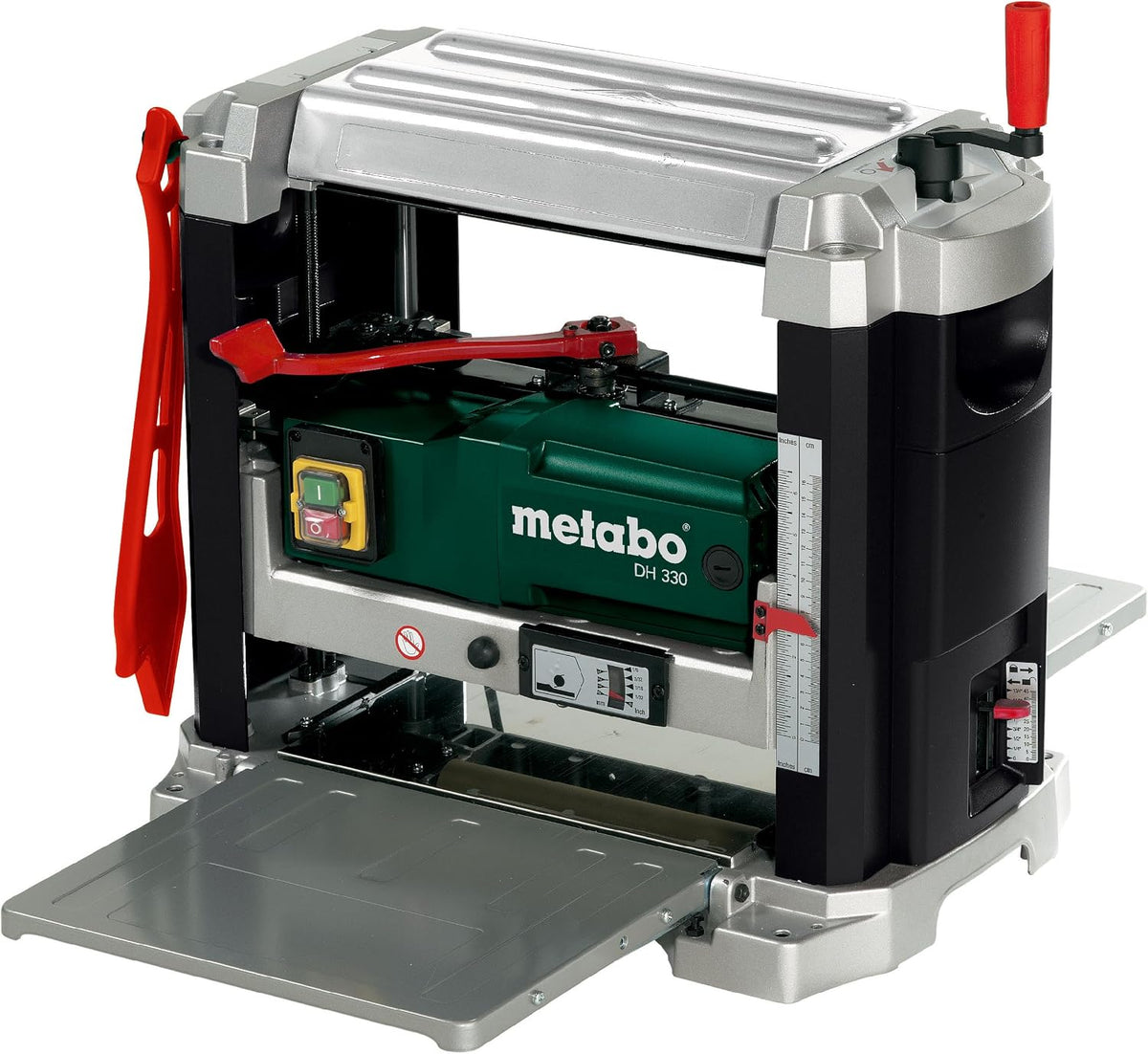 Rabot, acier inoxydable, 840 × 330 mm, metabo, 3 mm, 152 mm, 1800W, 330mm